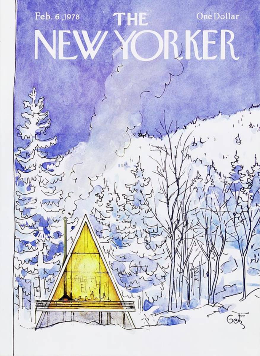 New Yorker February 6Th 1978 - Poster | Canvas Wall Art Print