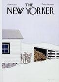 New Yorker January 10Th 1977 - Poster | Canvas Wall Art Print