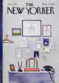 New Yorker January 24Th 1977 - Poster | Canvas Wall Art Print