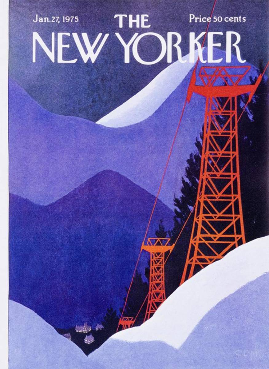 New Yorker January 27Th 1975 - Poster | Canvas Wall Art Print