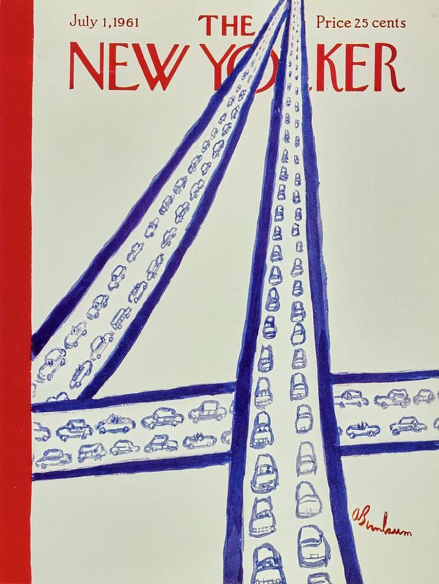 New Yorker July 1St 1961 - Poster | Canvas Wall Art Print