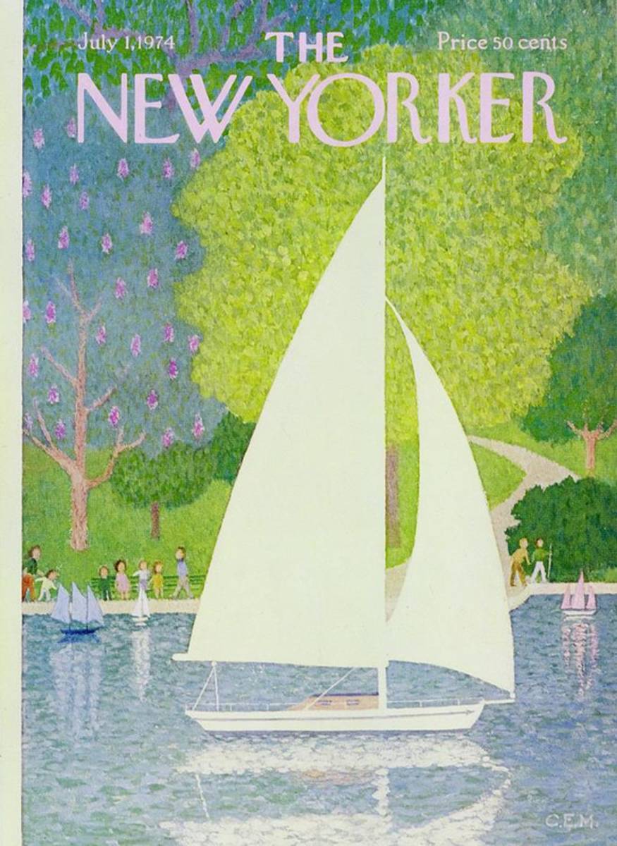 New Yorker July 1St 1974 - Poster | Canvas Wall Art Print