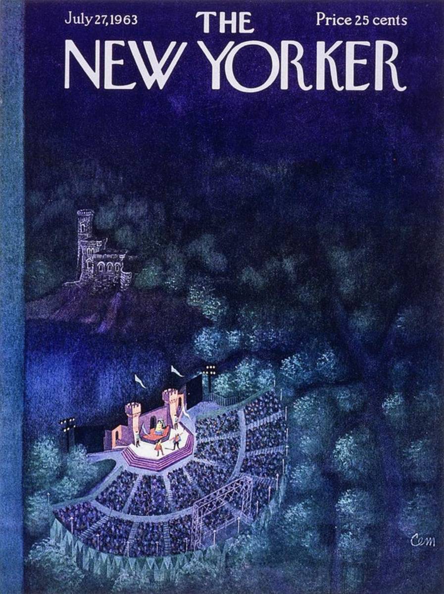 New Yorker July 27Th 1963 - Poster | Canvas Wall Art Print