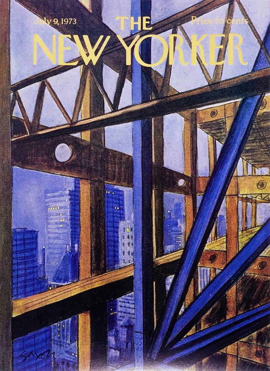 New Yorker July 9Th 1973 - Poster | Canvas Wall Art Print