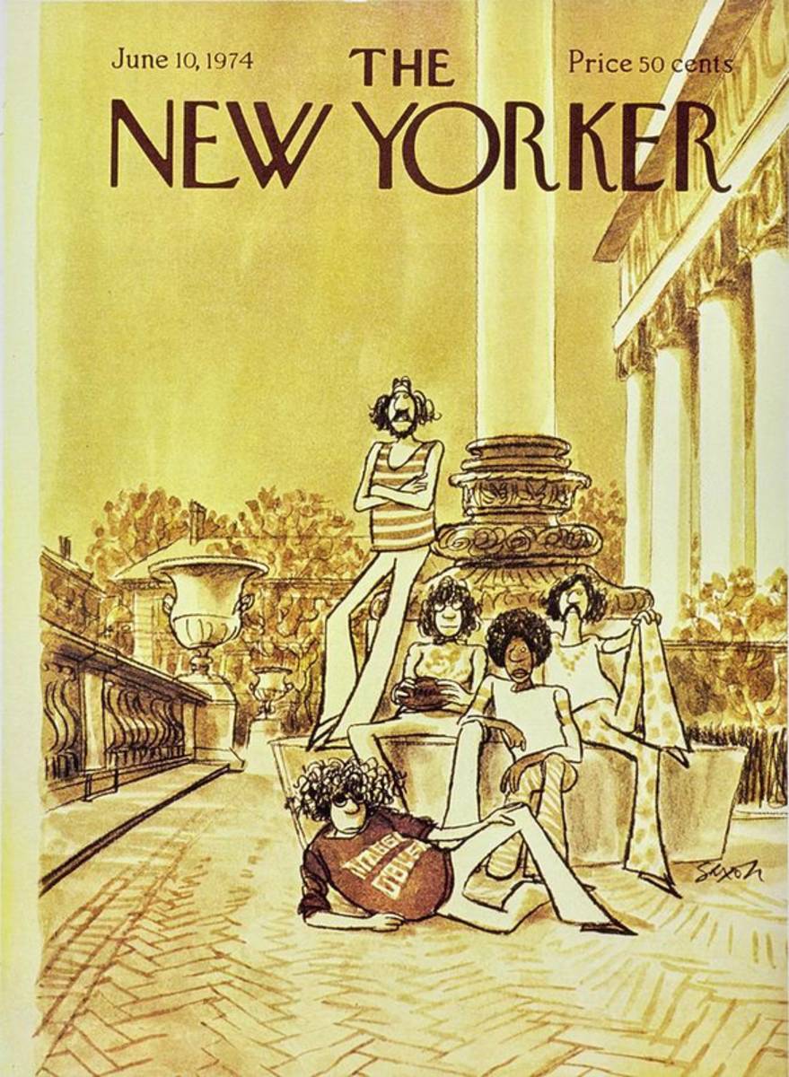 New Yorker June 10Th 1974 - Poster | Canvas Wall Art Print