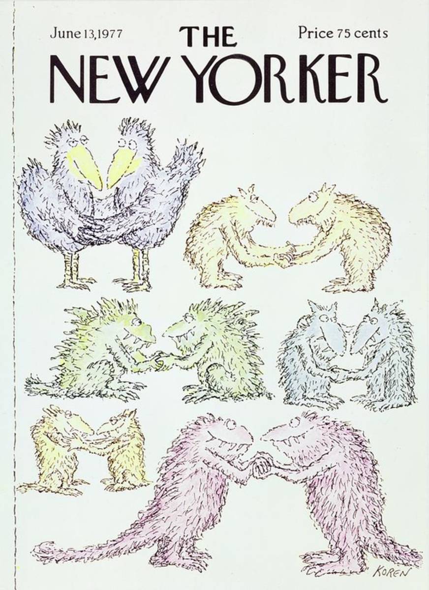 New Yorker June 13Th 1977 - Poster | Canvas Wall Art Print
