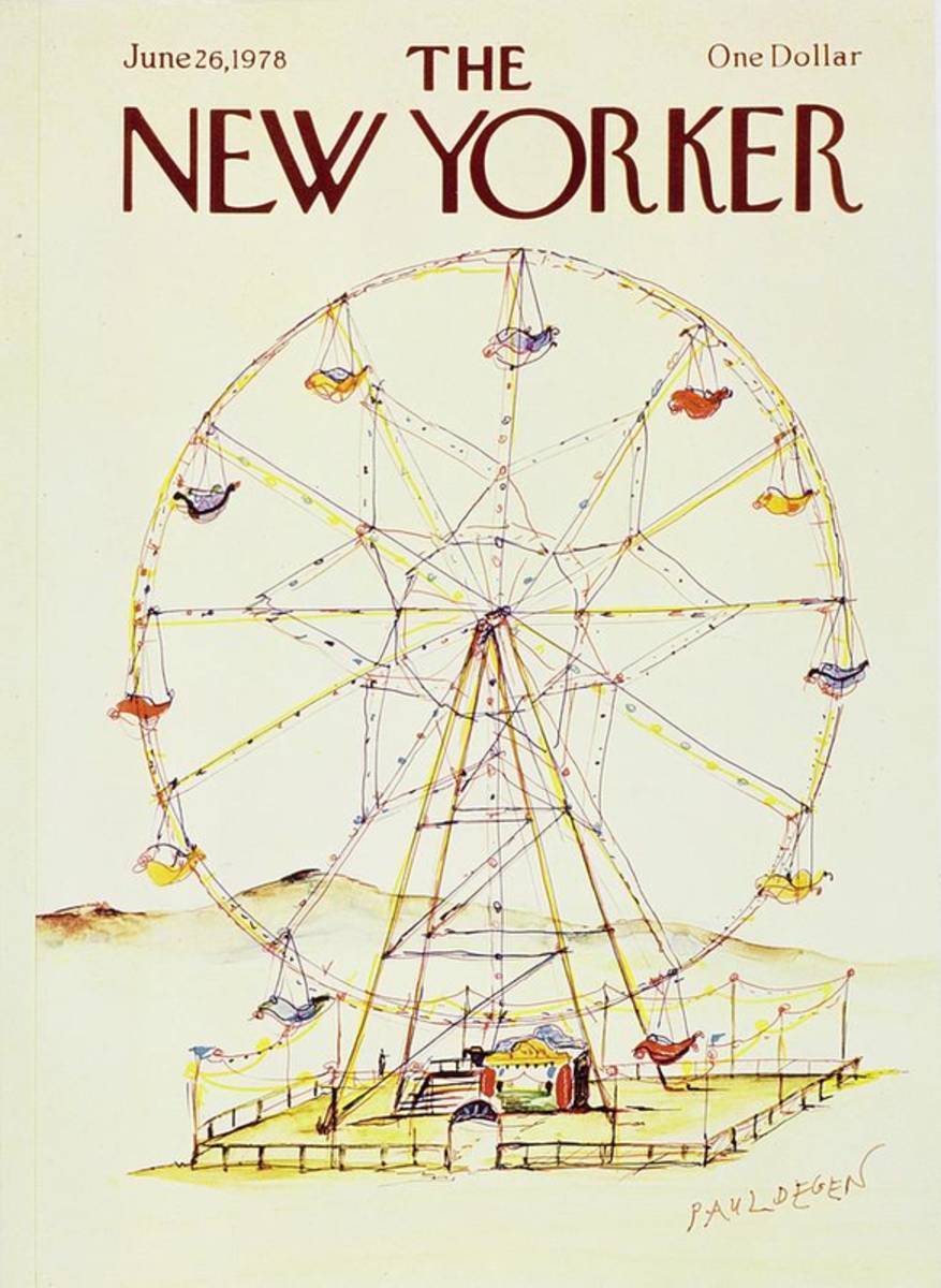 New Yorker June 26Th 1978 - Poster | Canvas Wall Art Print