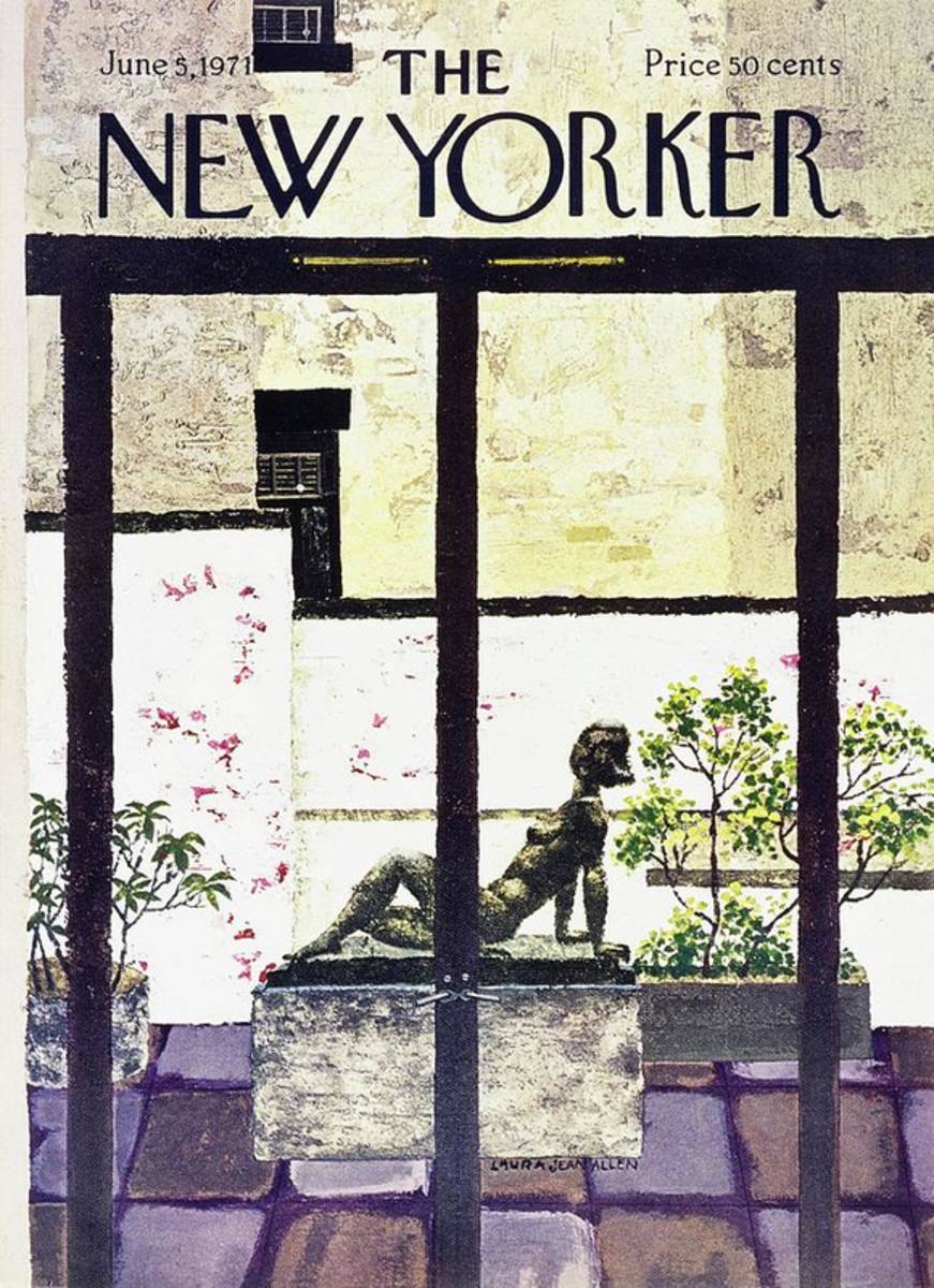 New Yorker June 5Th 1971 - Poster | Canvas Wall Art Print
