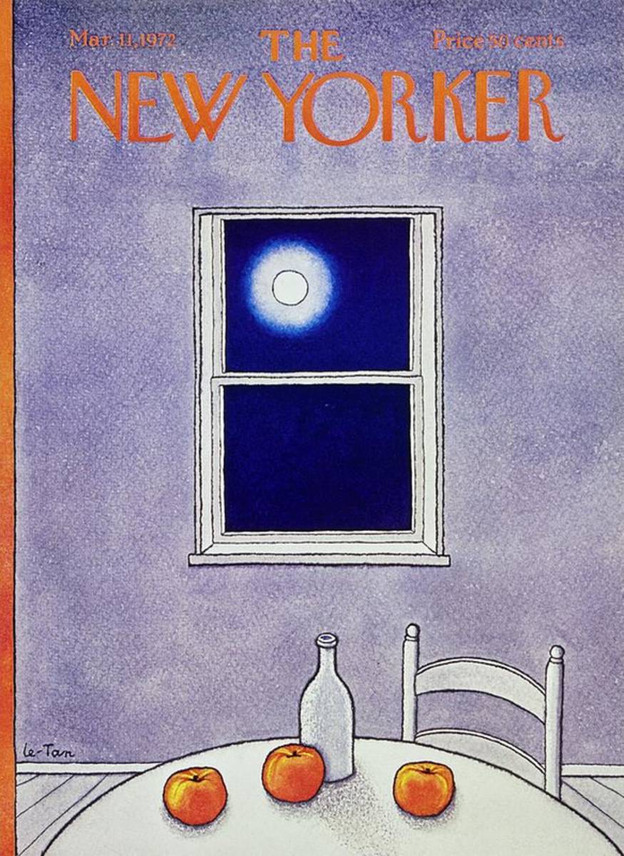 New Yorker March 11Th 1972 - Poster | Canvas Wall Art Print