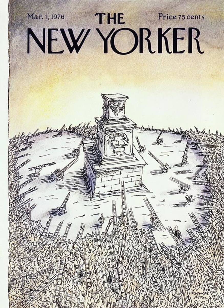 New Yorker March 1St 1976 - Poster | Canvas Wall Art Print