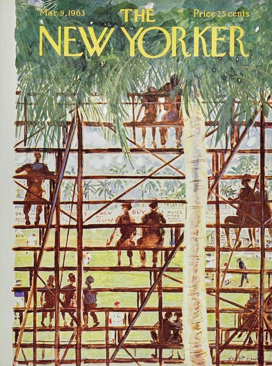 New Yorker March 9Th 1963 - Poster | Canvas Wall Art Print