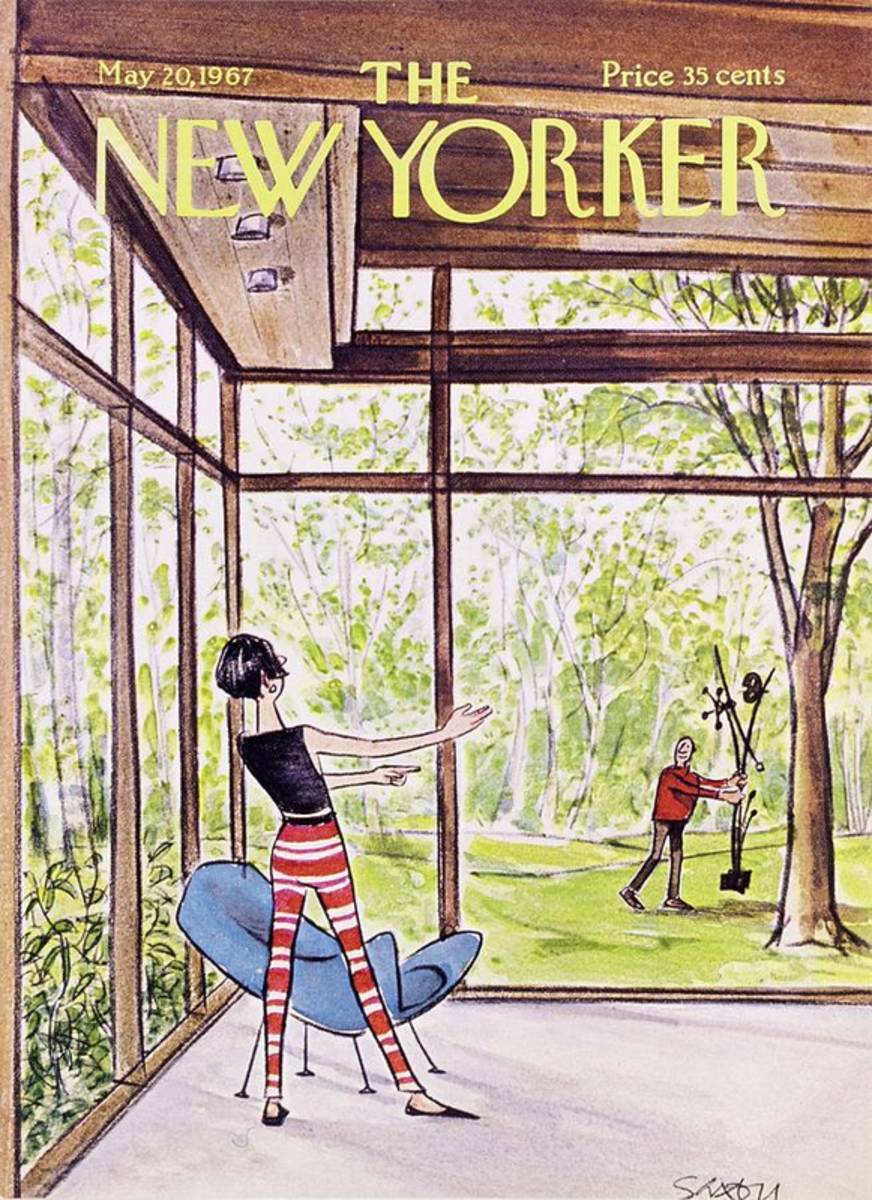 New Yorker May 20Th 1967 - Poster | Canvas Wall Art Print