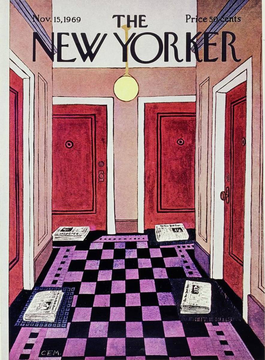 New Yorker November 15Th 1969 - Poster | Canvas Wall Art Print