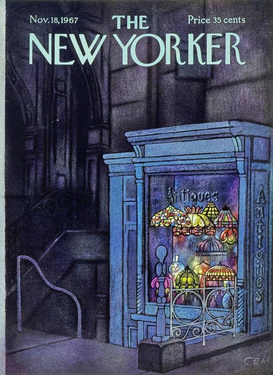 New Yorker November 18Th 1967 - Poster | Canvas Wall Art Print