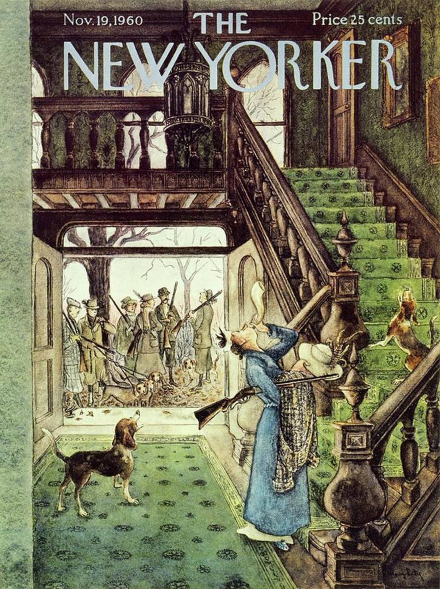 New Yorker November 19Th 1960 - Poster | Canvas Wall Art Print