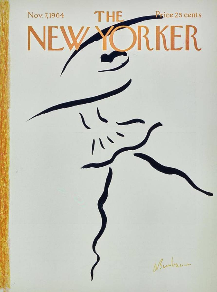 New Yorker November 7Th 1964 - Poster | Canvas Wall Art Print