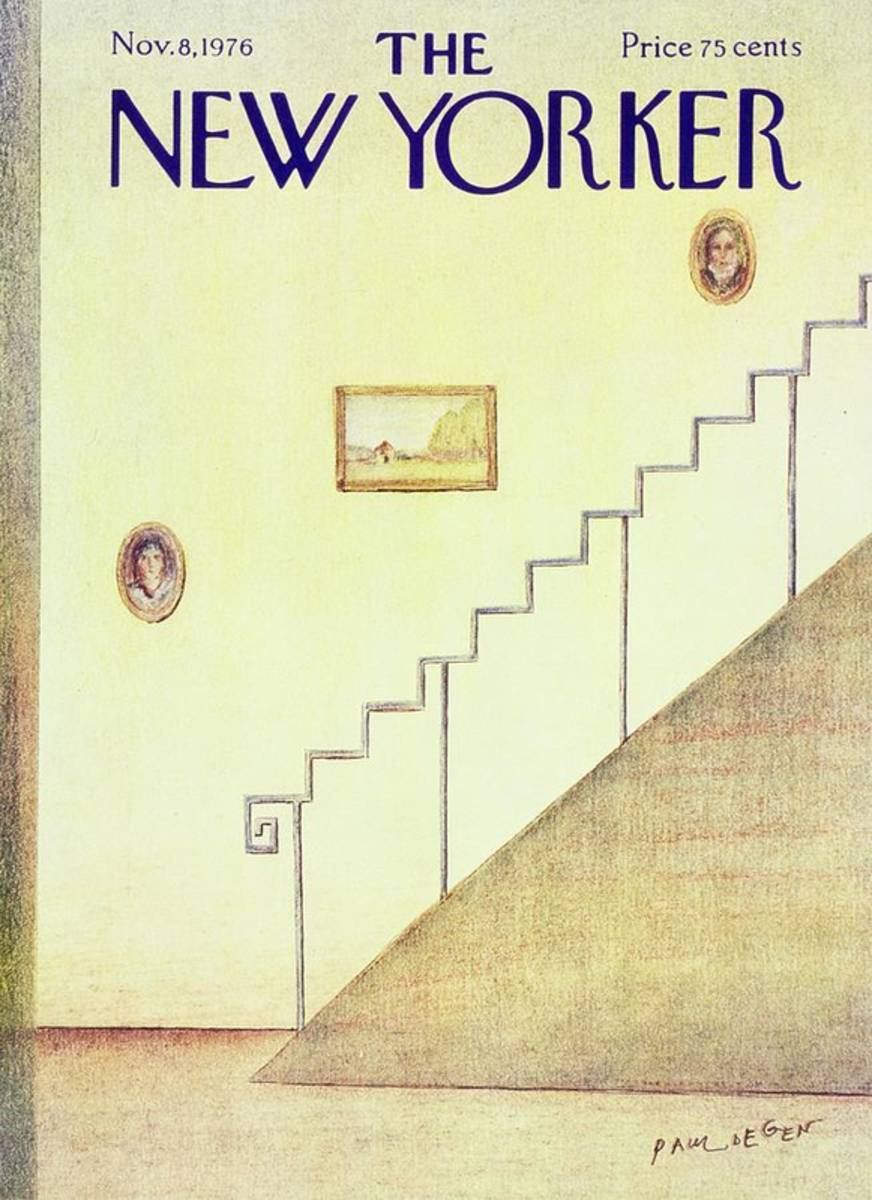 New Yorker November 8Th 1976 - Poster | Canvas Wall Art Print