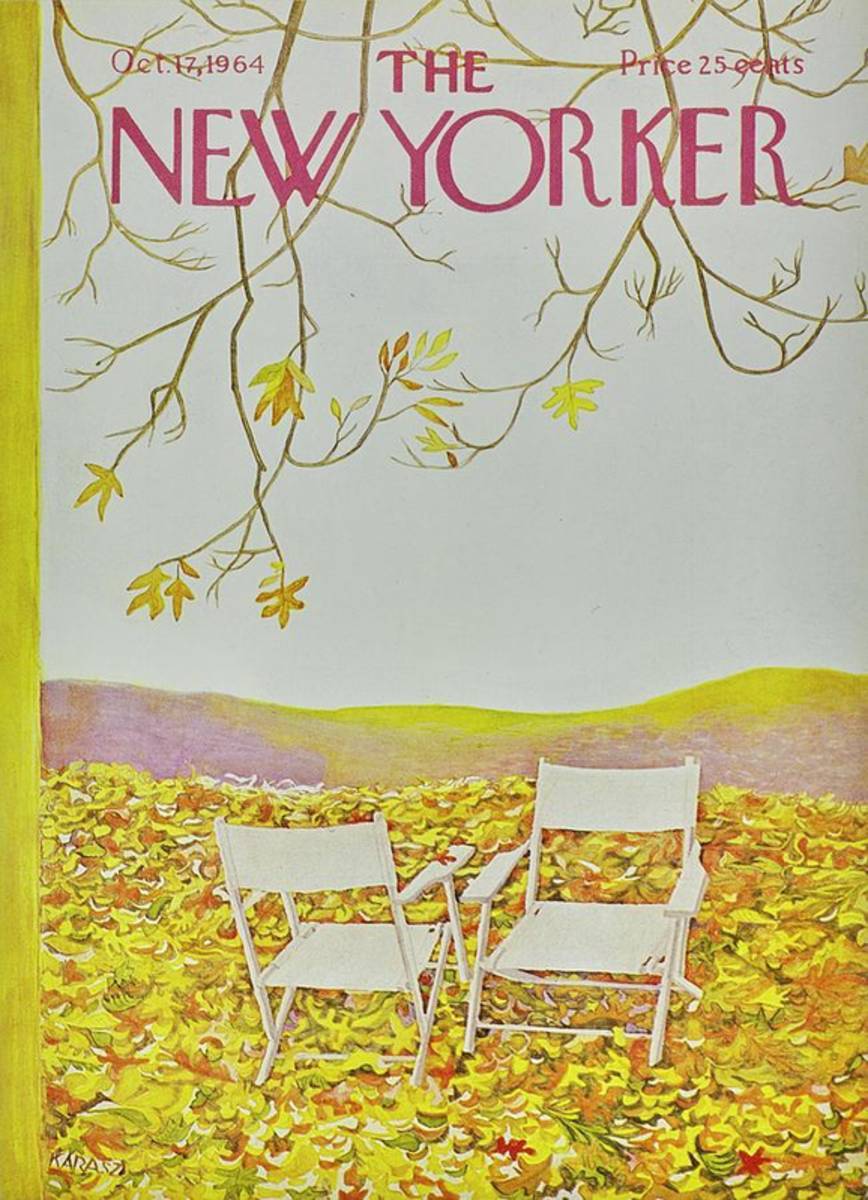 New Yorker October 12Th 1964 - Poster | Canvas Wall Art Print