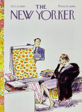 New Yorker October 23Rd 1965 - Poster | Canvas Wall Art Print