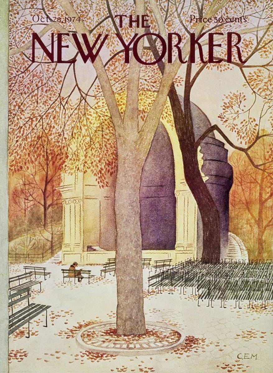 New Yorker October 28Th 1974 - Poster | Canvas Wall Art Print