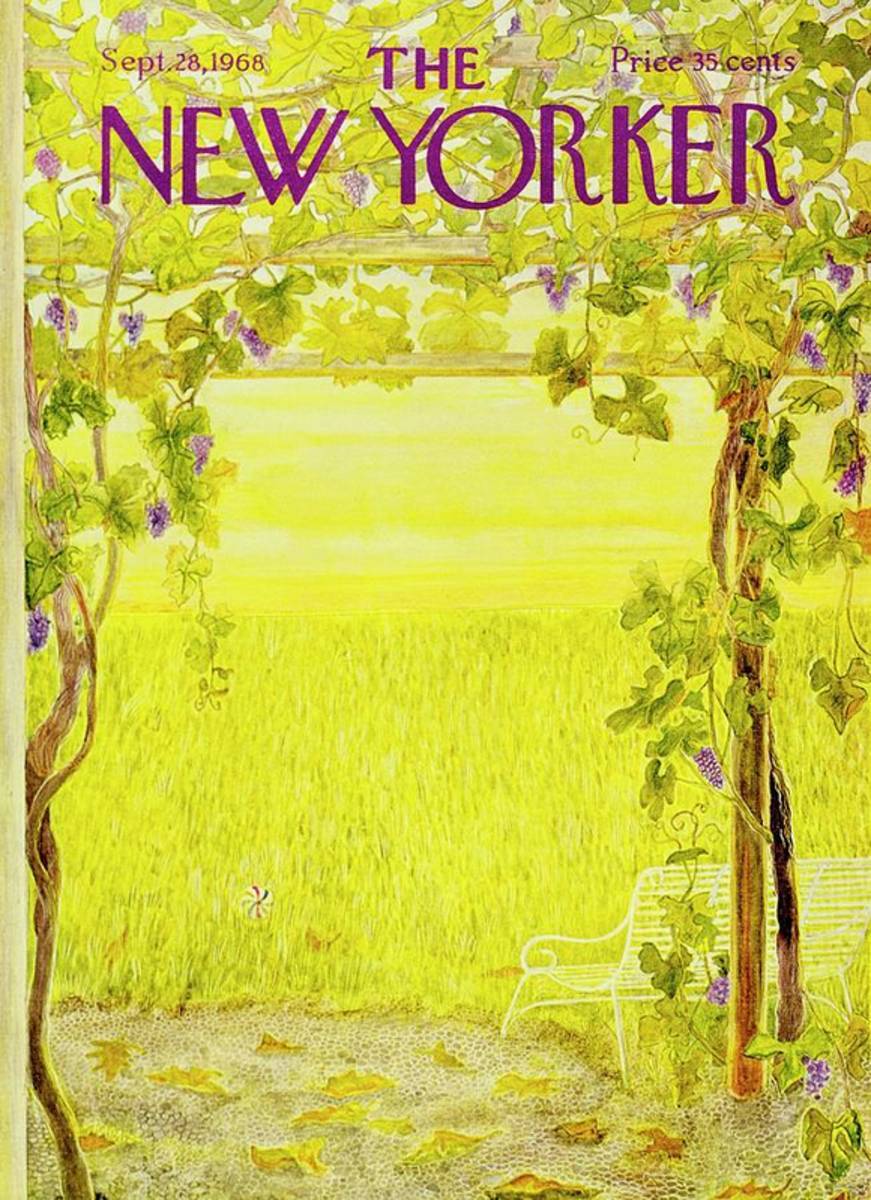 New Yorker September 28Th 1968 - Poster | Canvas Wall Art Print