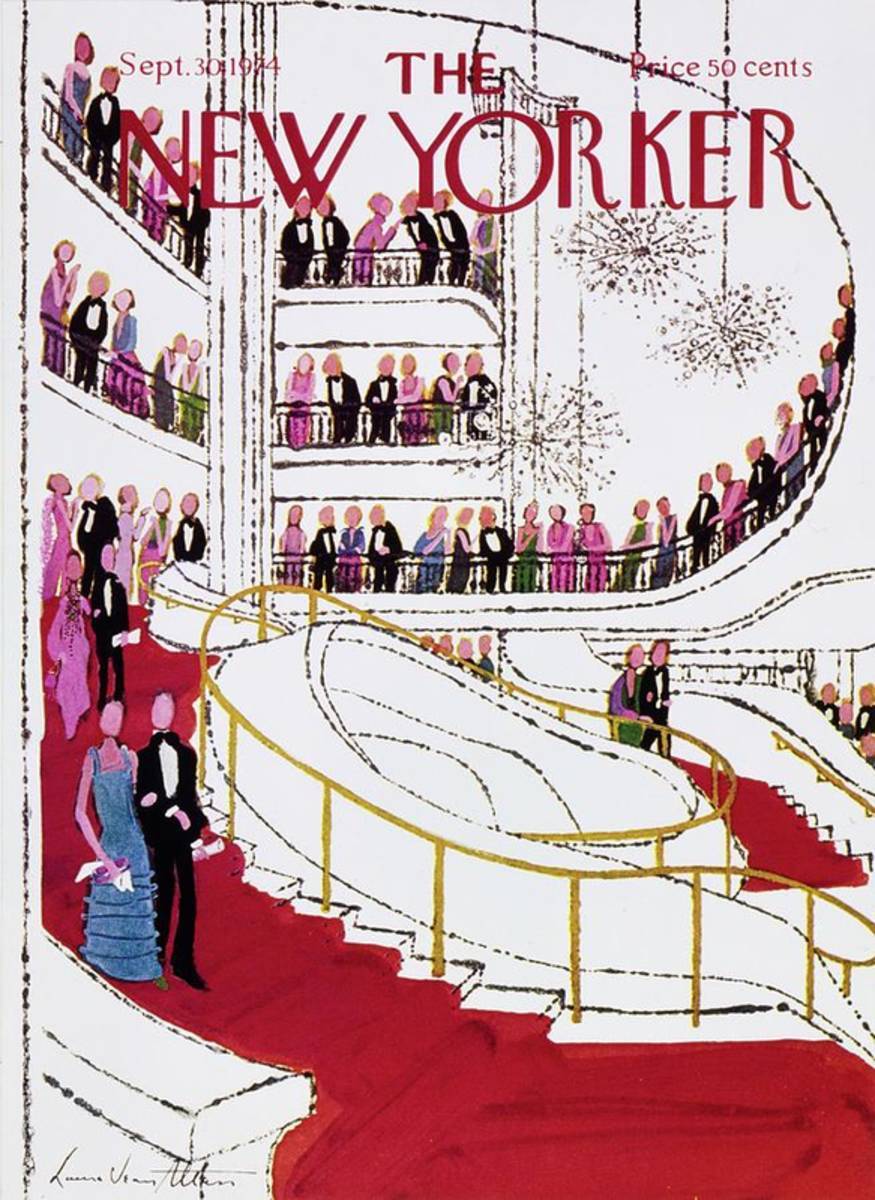 New Yorker September 30Th 1974 - Poster | Canvas Wall Art Print