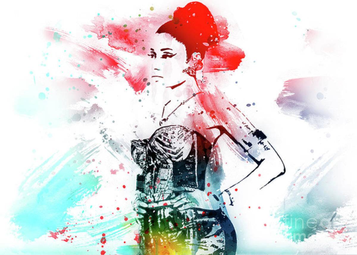 Nicki Minaj Art - Rapper - Poster | Canvas Wall Art Print