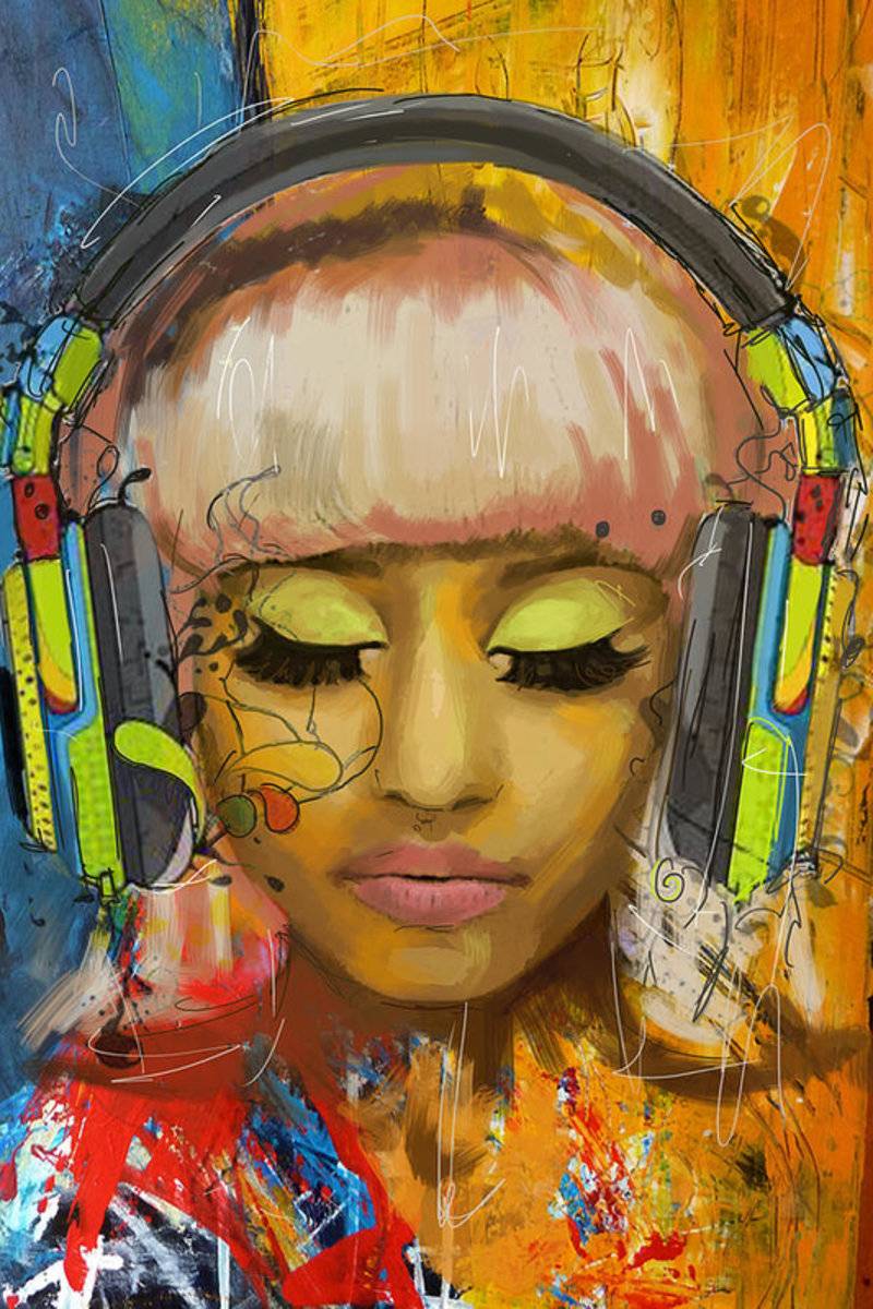Nicki Minaj - Rapper - Poster | Canvas Wall Art Print