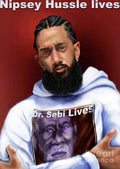 Nipsey Hussle Lives - Rapper - Poster | Canvas Wall Art Print