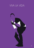 No121 My Coldplay Minimal Music - Poster | Canvas Wall Art Print