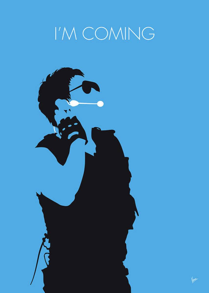 No249 My Rain Minimal Music - Rapper - Poster | Canvas Wall Art Print