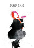 No288 My Nicki Minaj Watercolor Music - Rapper - Poster | Canvas Wall Art Print