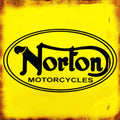 Norton Motorcycles - Poster | Canvas Wall Art Print