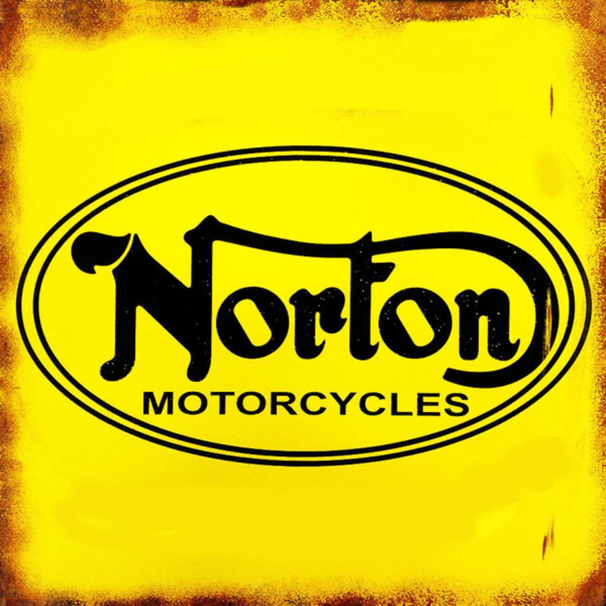 Norton Motorcycles - Poster | Canvas Wall Art Print