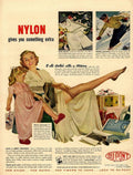 Nylon By Dupont 1940S Usa Nylons - Poster | Canvas Wall Art Print