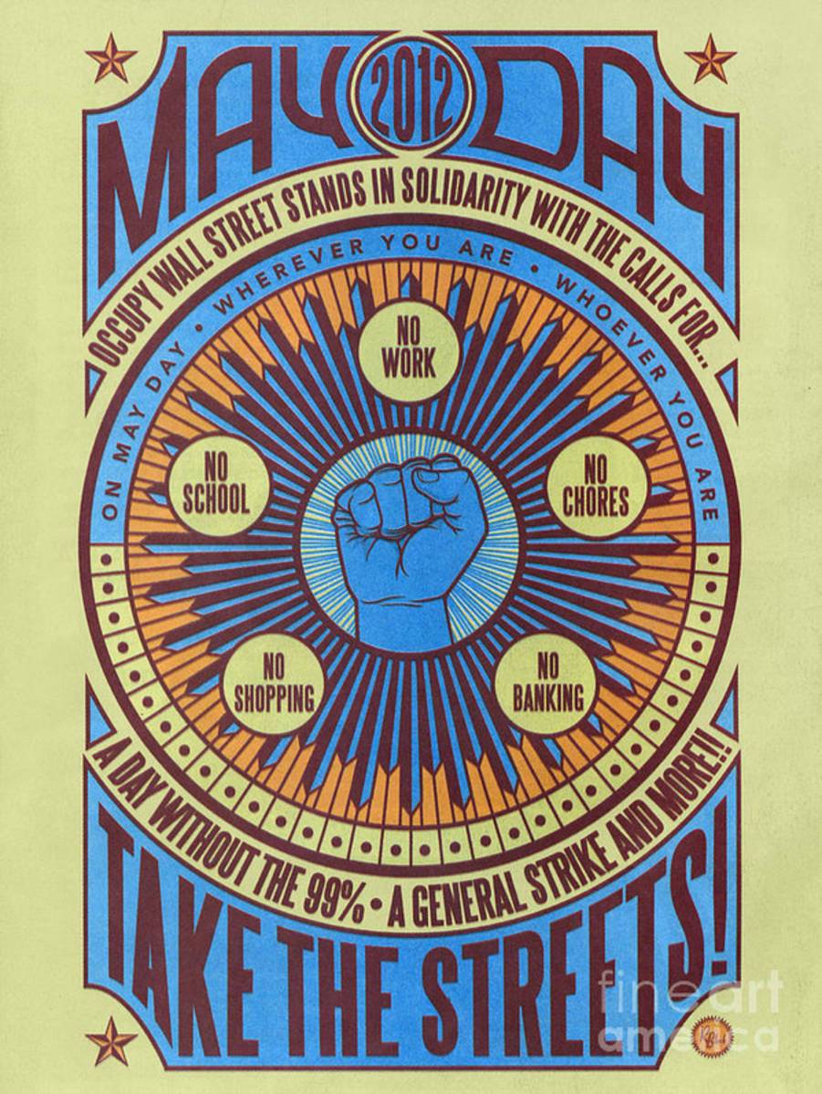 Occupy Wall Street, 2012 - Poster | Canvas Wall Art Print