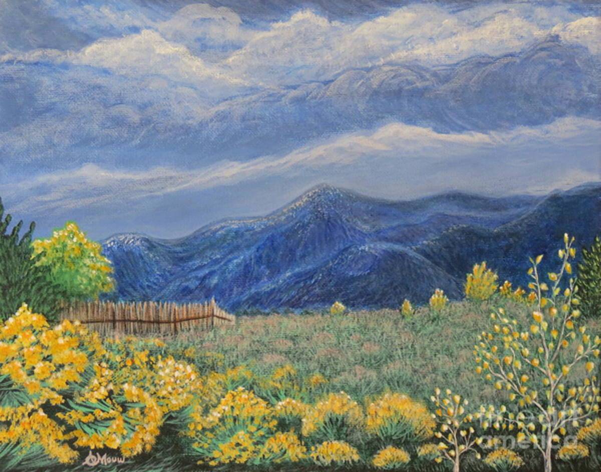 October In Taos - Poster | Canvas Wall Art Print