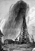 Oil Well, 19Th Century - Poster | Canvas Wall Art Print
