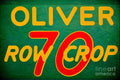 Oliver 70 Row Crop - Poster | Canvas Wall Art Print