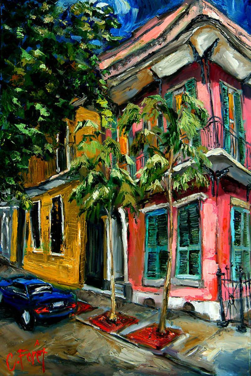 On St. Charles - Poster | Canvas Wall Art Print