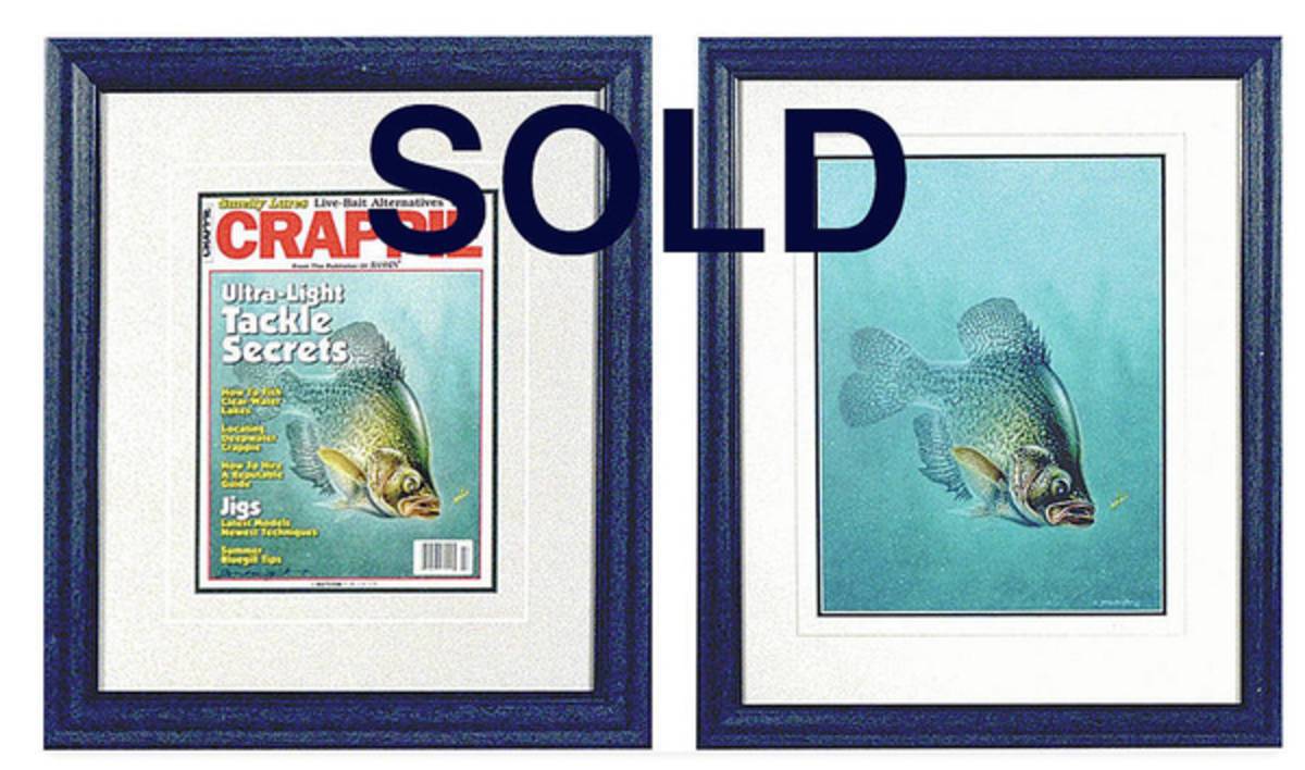 Open Water Crappie - Poster | Canvas Wall Art Print