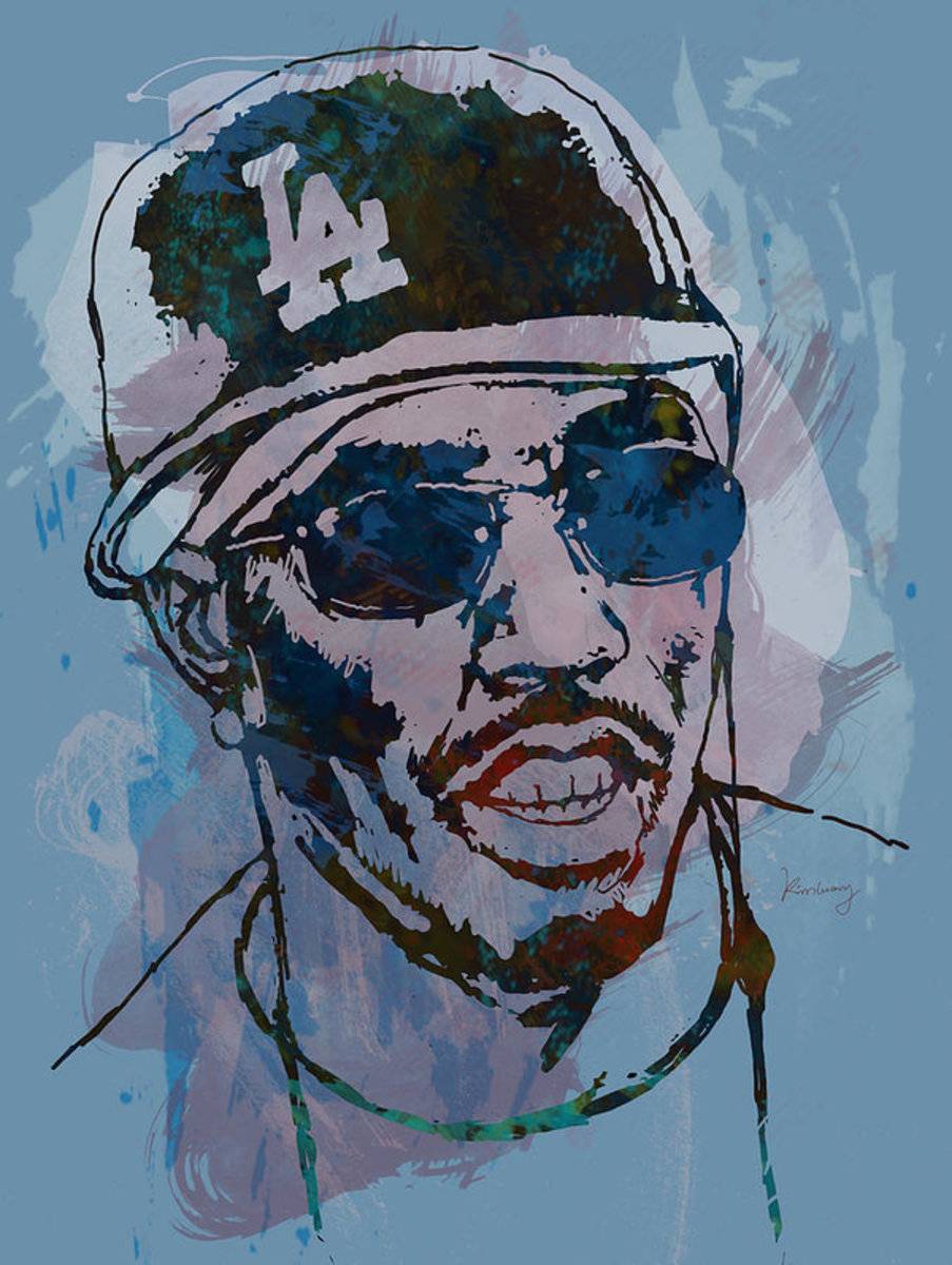 P Diddy - Stylised Etching Pop Art - Rapper - Poster | Canvas Wall Art Print