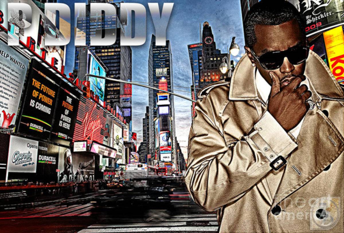 P Diddy - Rapper - Poster | Canvas Wall Art Print