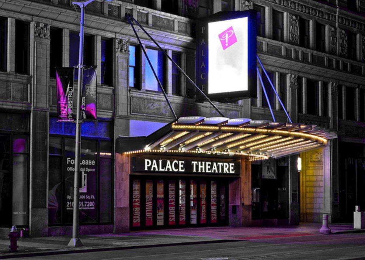 Palace Theater Cleveland Ohio - Poster | Canvas Wall Art Print
