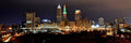 Panoramic Cleveland - Poster | Canvas Wall Art Print