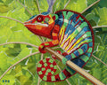 Panther Chameleon - Poster | Canvas Wall Art Print
