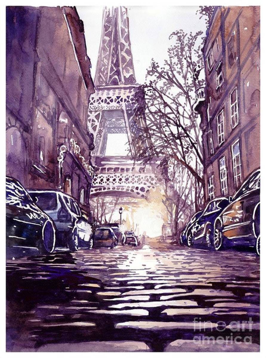 Paris - Poster | Canvas Wall Art Print