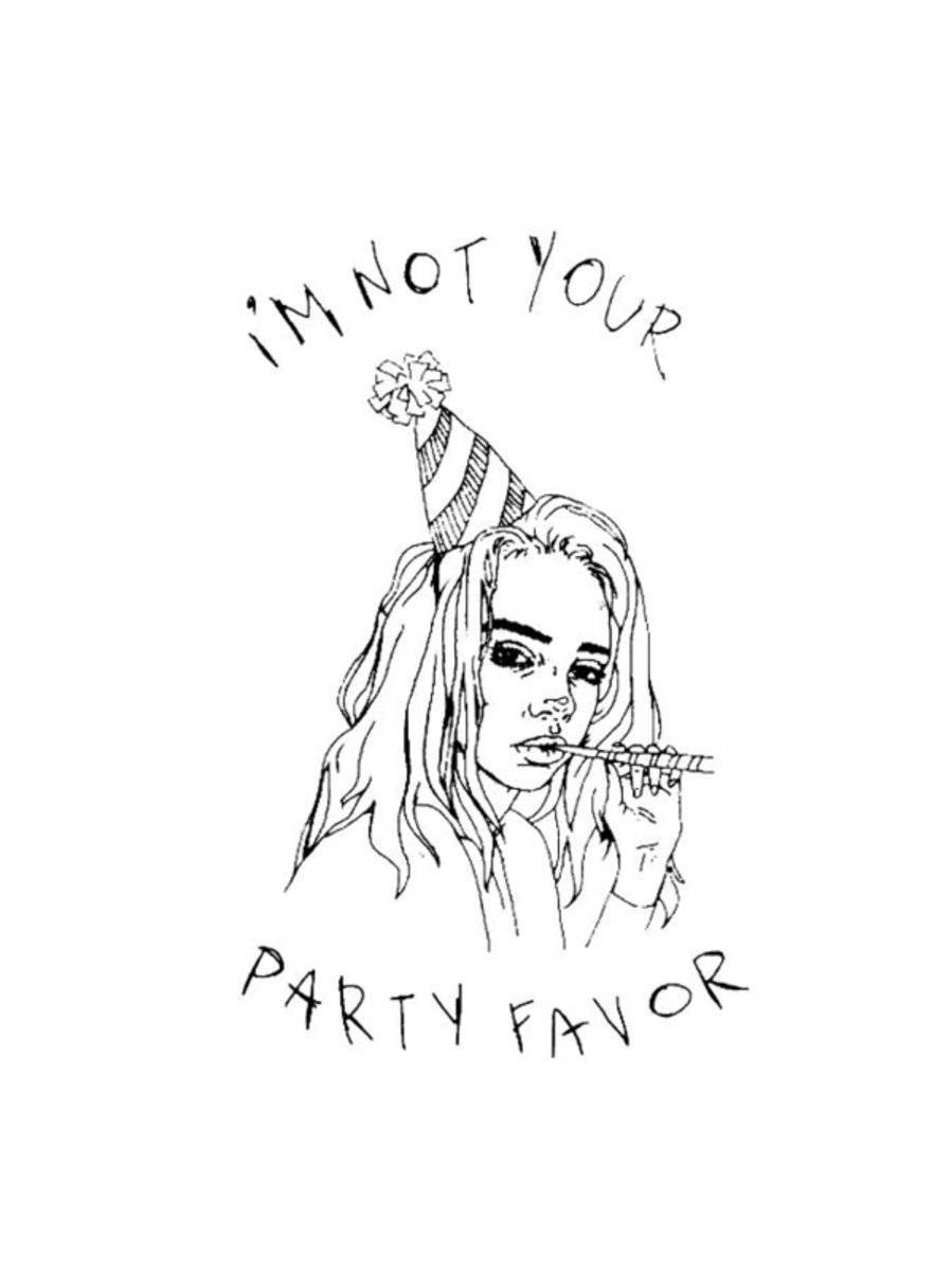 Party Favor - Billie Eilish - Poster | Canvas Wall Art Print
