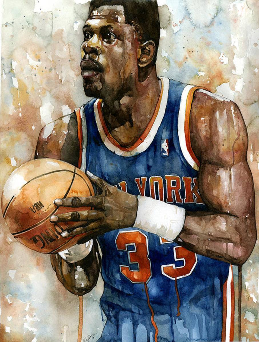 Patrick Ewing - Poster | Canvas Wall Art Print