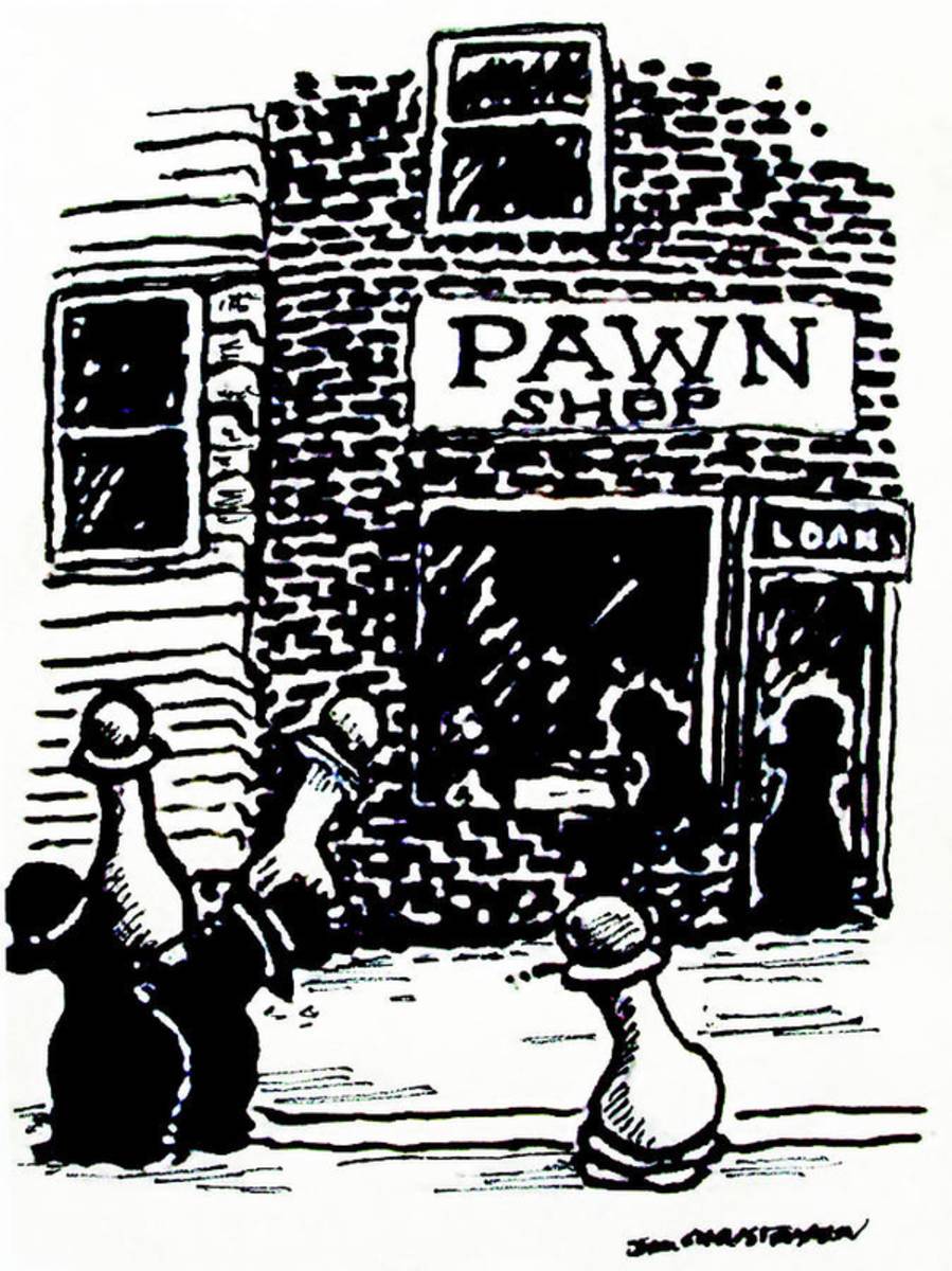 Pawn Shop - Poster | Canvas Wall Art Print
